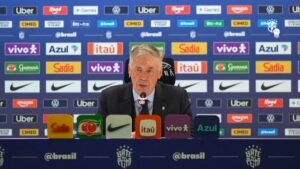 Carlo Ancelotti comenta testes que fez na Seleção brasileira durante jogo contra Panamá