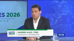 Entrevista com Sandro Alex (08/09/2026), candidato ao Governo do Paraná