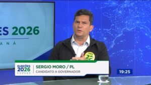 Entrevista com Sergio Moro (22/09/2026), candidato ao Governo do Paraná